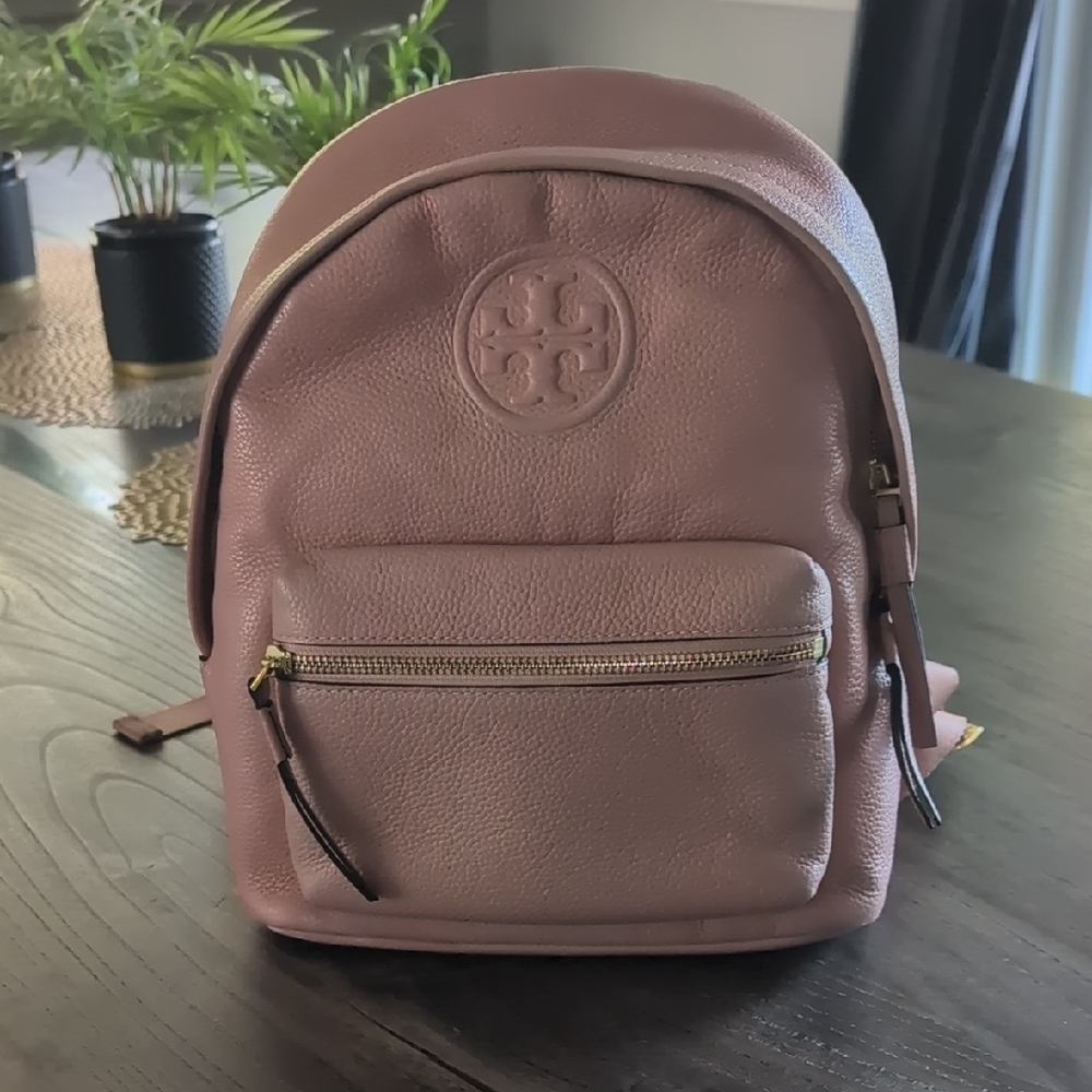 Tory Burch Pink Leather Backpack